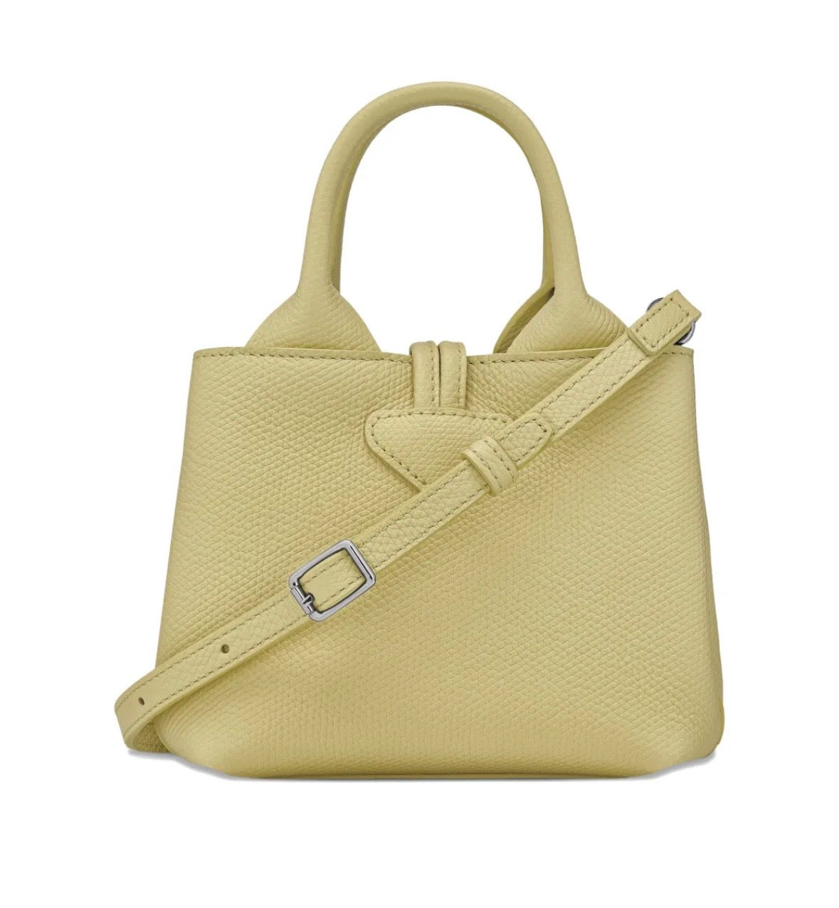 Longchamp sac à main Le Roseau XS en cuir grainé