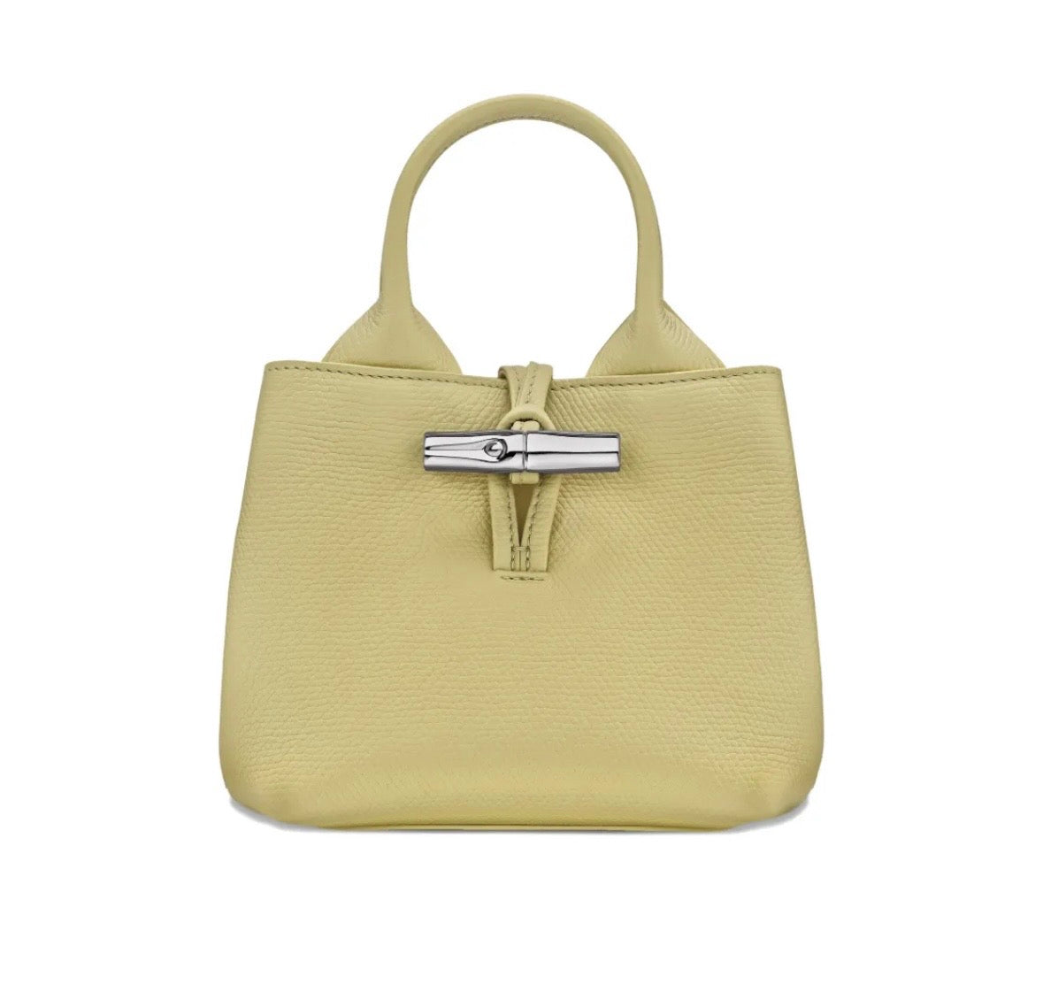 Longchamp sac à main Le Roseau XS en cuir grainé