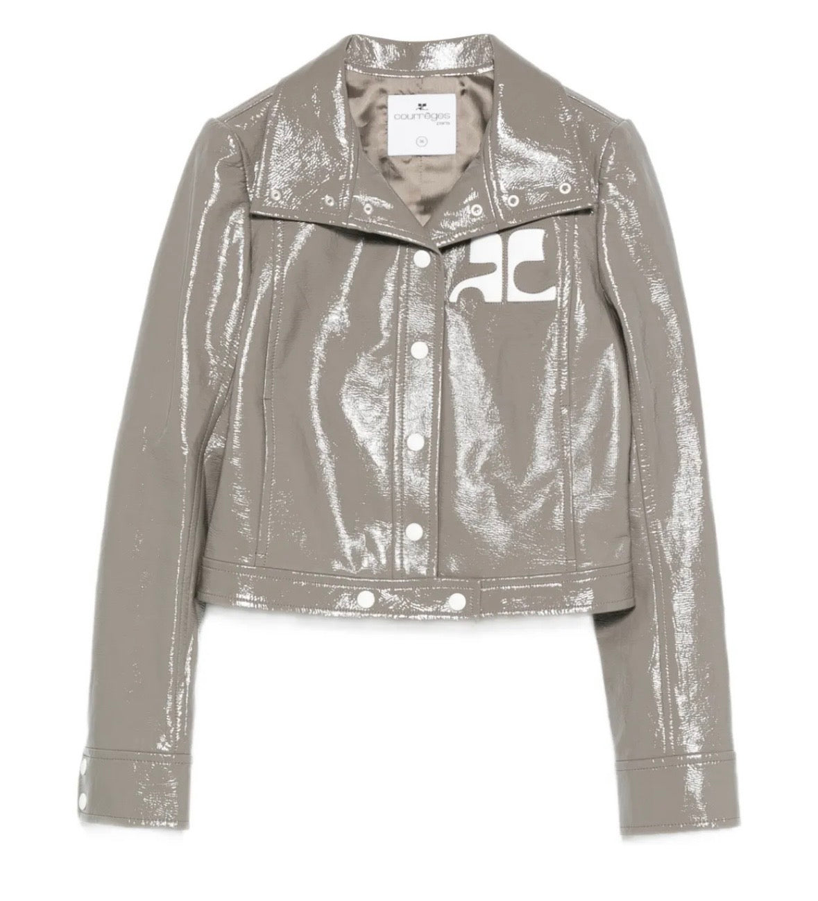 Courrèges veste en vinyle