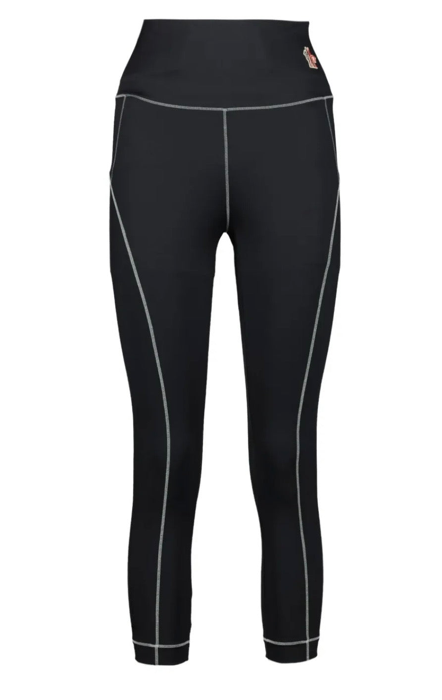 Moncler Grenoble legging à patch logo